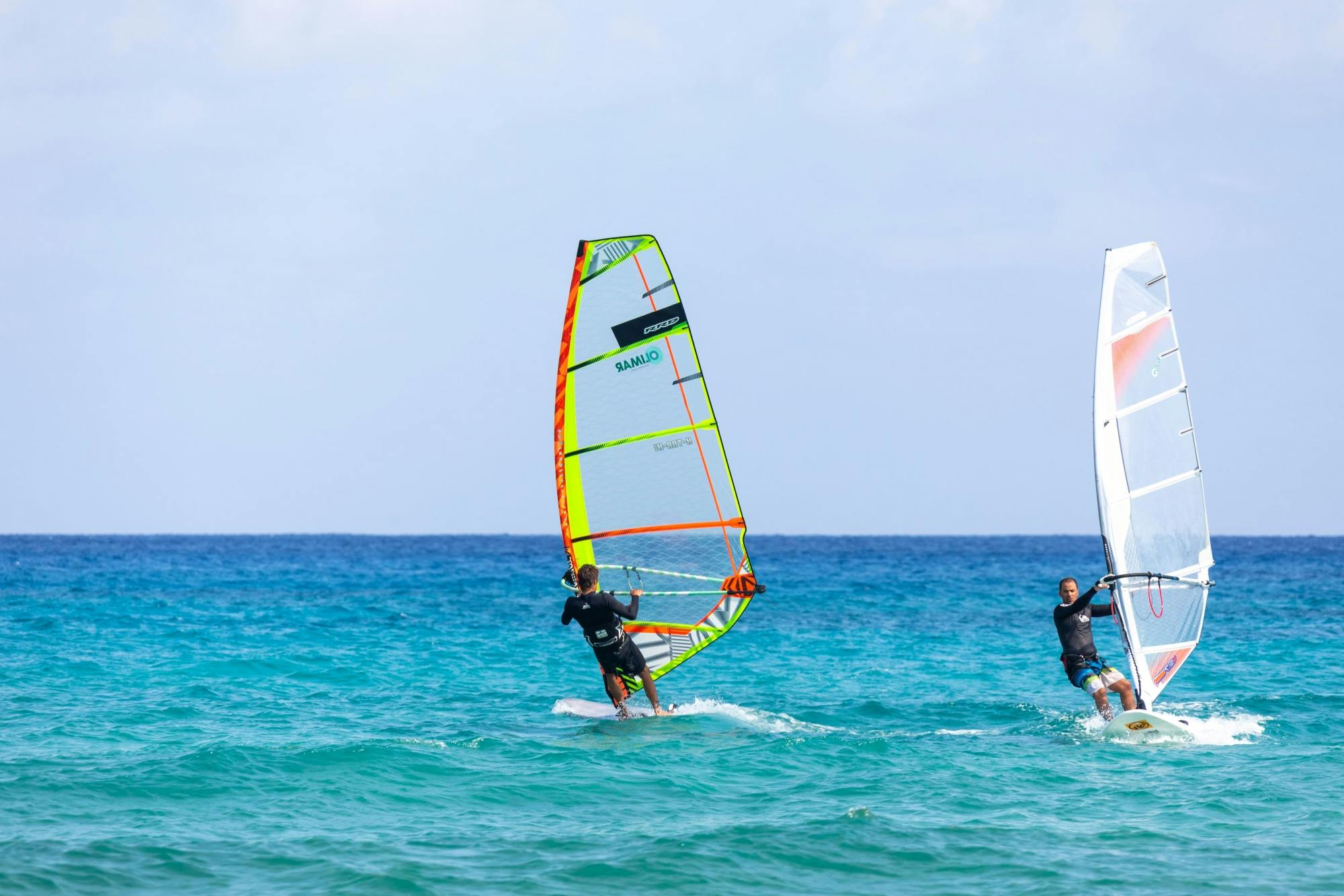 Cours de planche à voile à Costa de la Calma, Fuerteventura