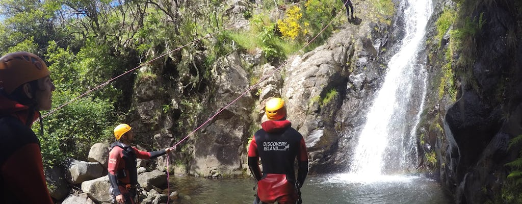 Canyoning level I experience for beginners in Madeira