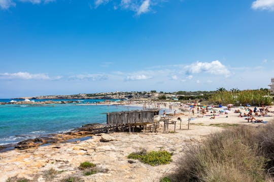 Privat Formentera-tur med lunch på stranden