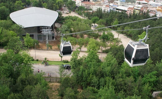 Bursa, montagne Uludag, visite guidée en téléphérique au départ d'Istanbul avec déjeuner