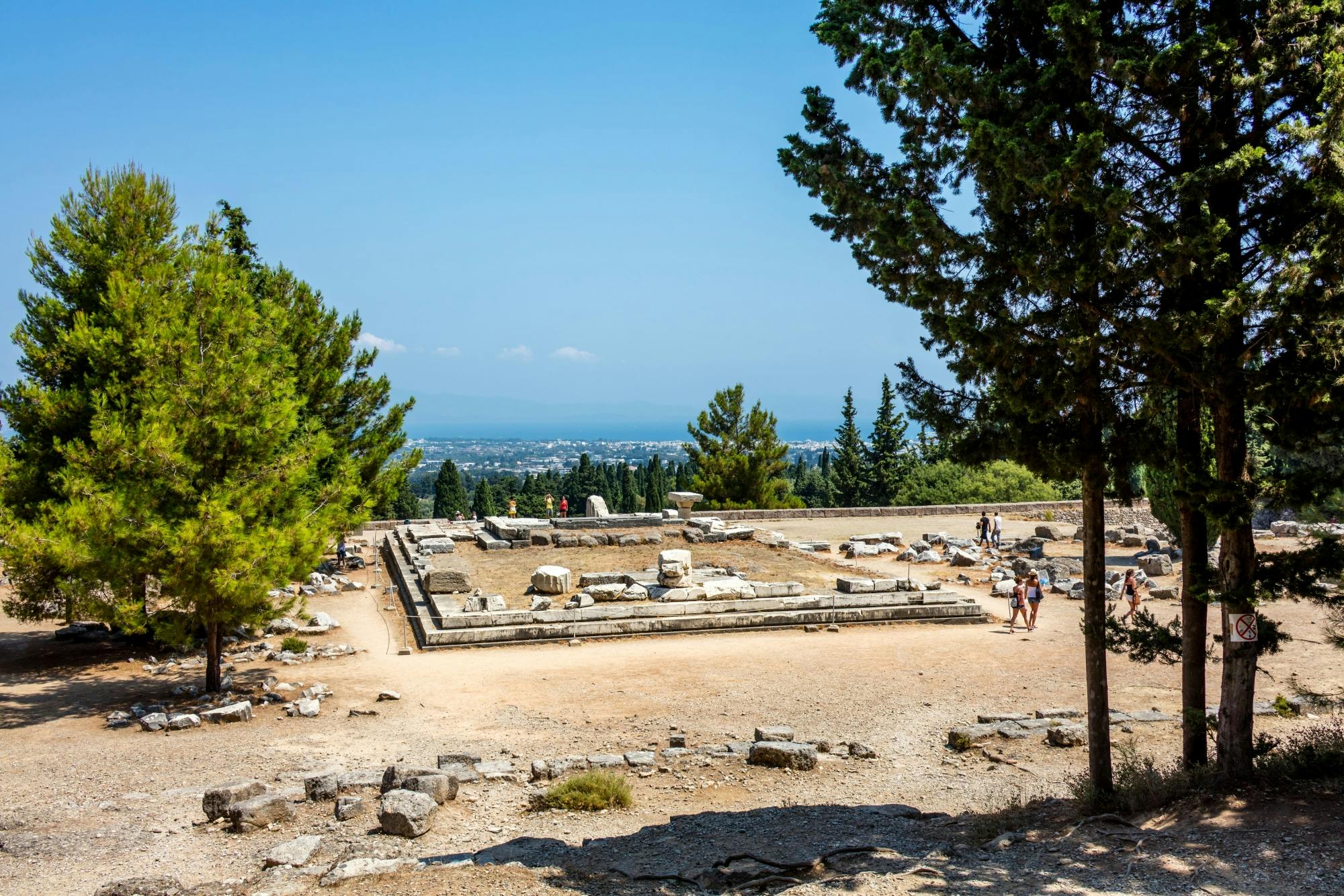 Visite de l'île de Kos par voie terrestre et maritime