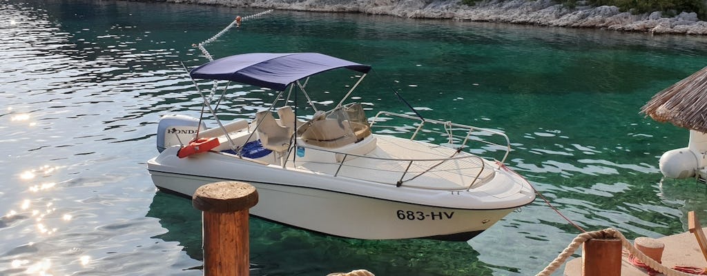 Private boat tour of Pakleni Islands and southern coast of Hvar