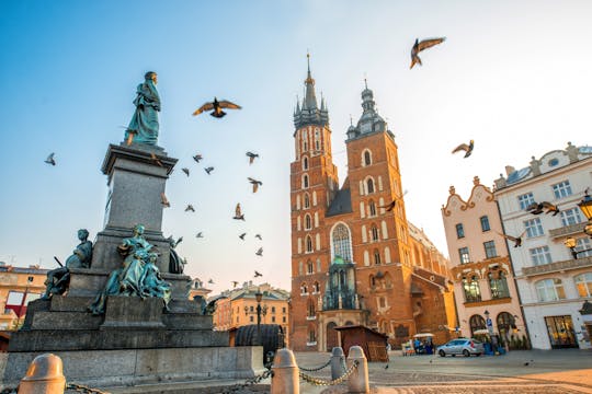 Tour privato della Città Vecchia, Kazimierz e Pogorze a Cracovia in golf buggy