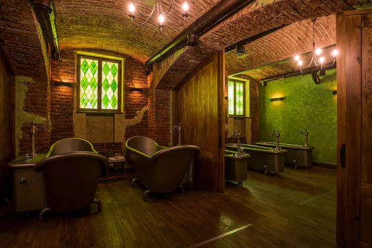 Double beer bath experience  in Prague