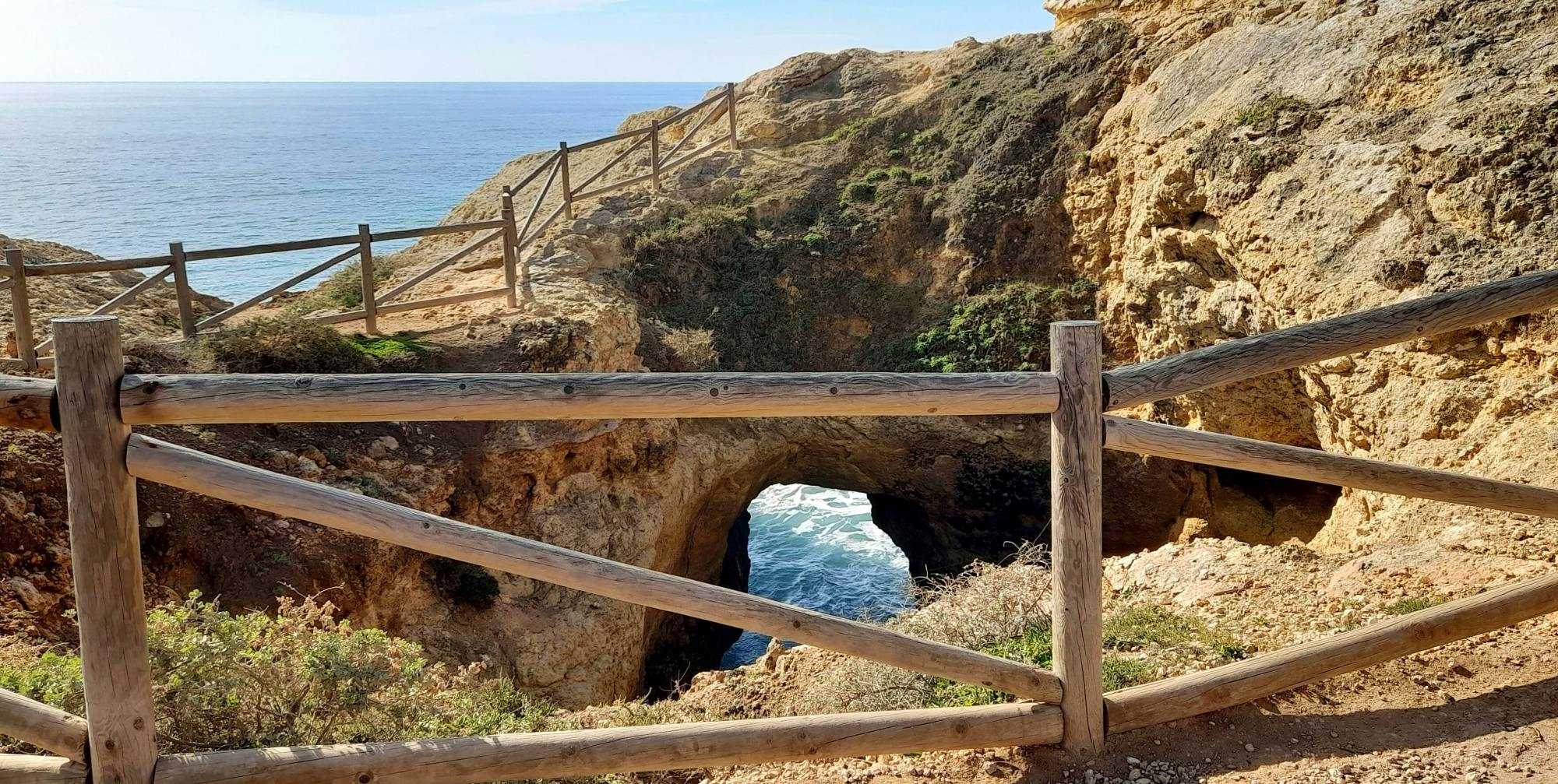 Algarve Cliffs by Land and Sea