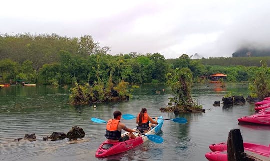 Tour di mezza giornata dei paesaggi nascosti di Krabi