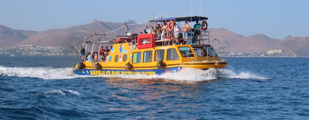 Dory glass-bottom boat tour from Kos