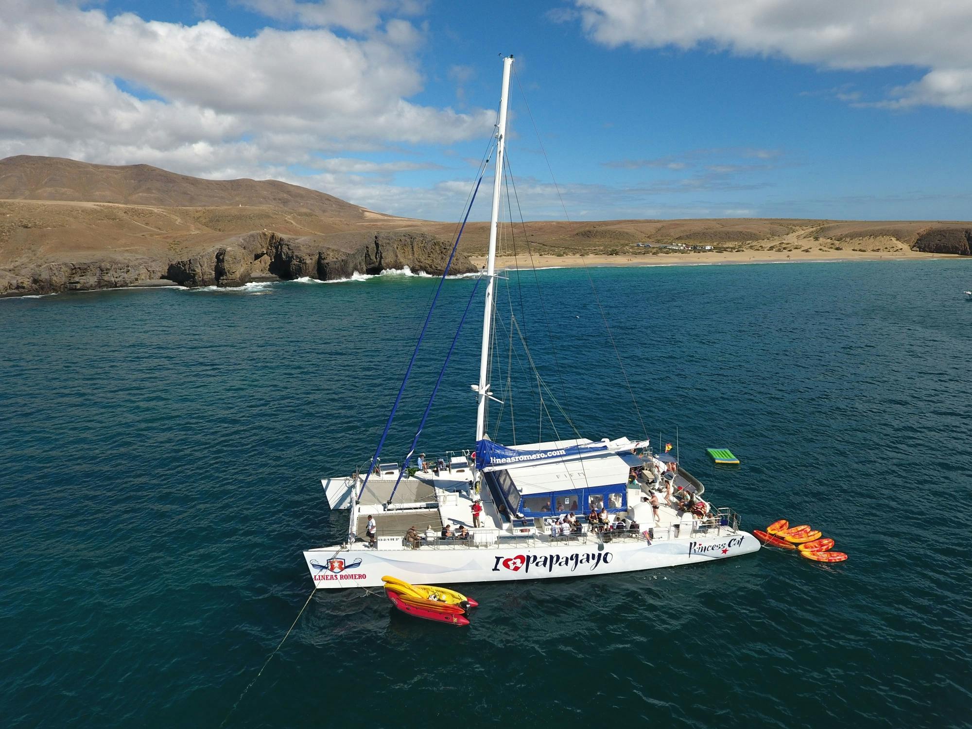 I Love Papagayo Catamaran Tour