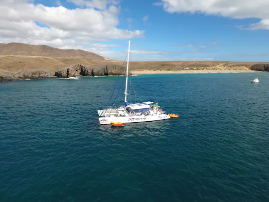 I love Papagayo catamaran tour