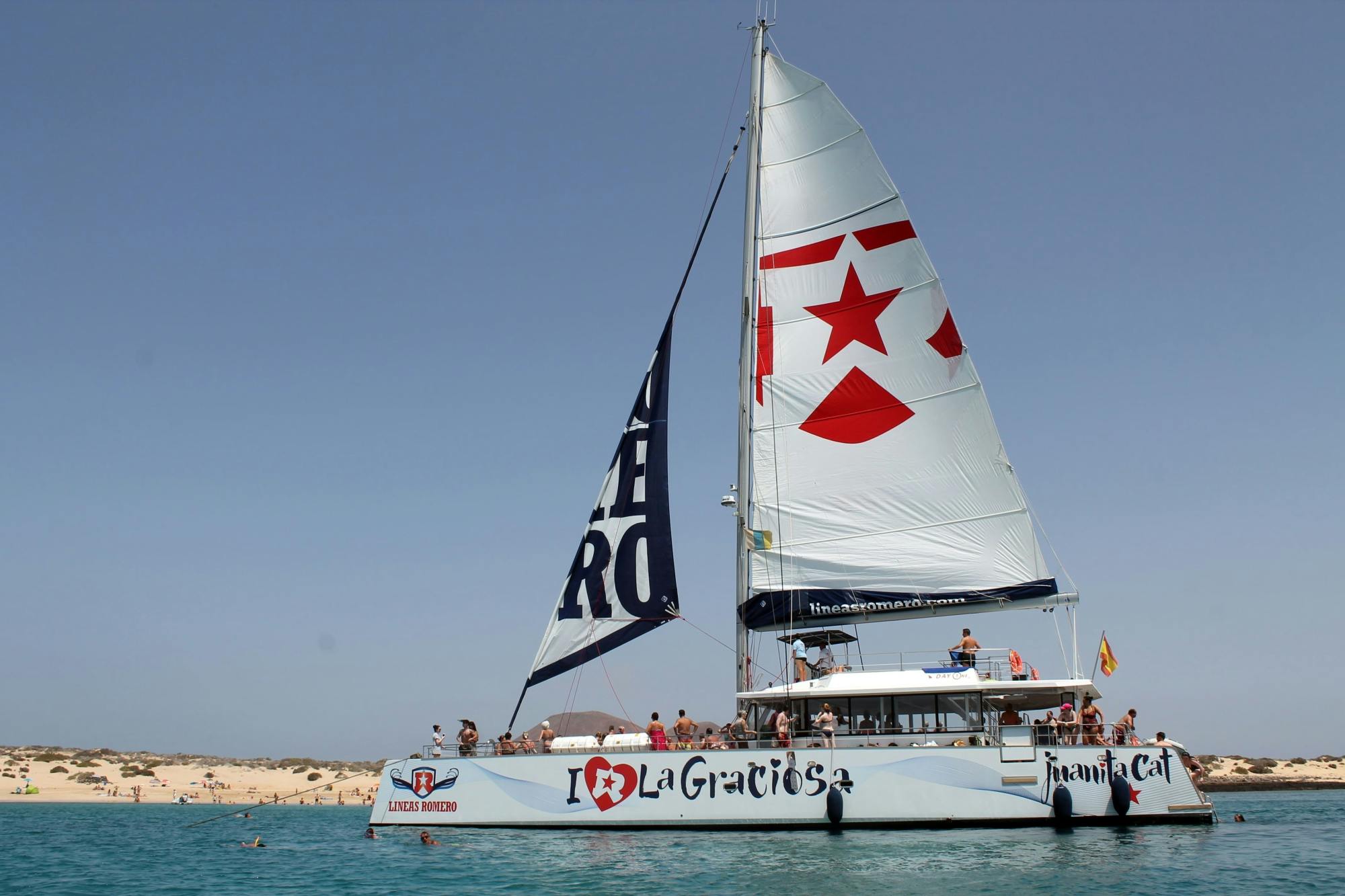 I Love La Graciosa Catamaran Tour