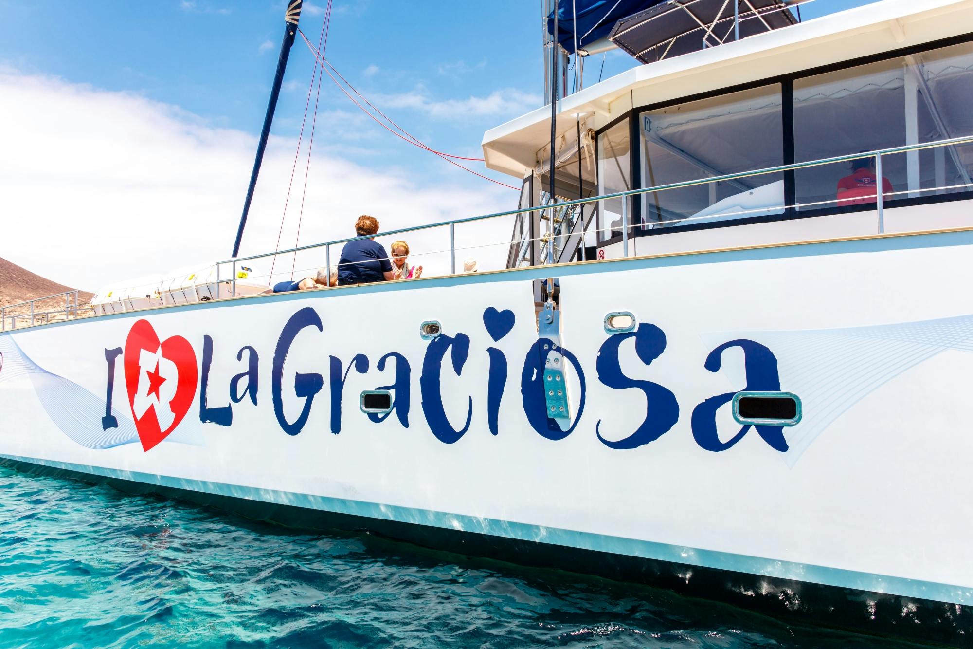 I Love La Graciosa Catamaran Tour