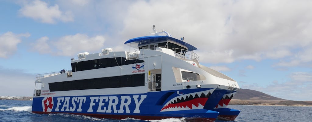 Lanzarote to Fuerteventura Ferry with Lineas Romero