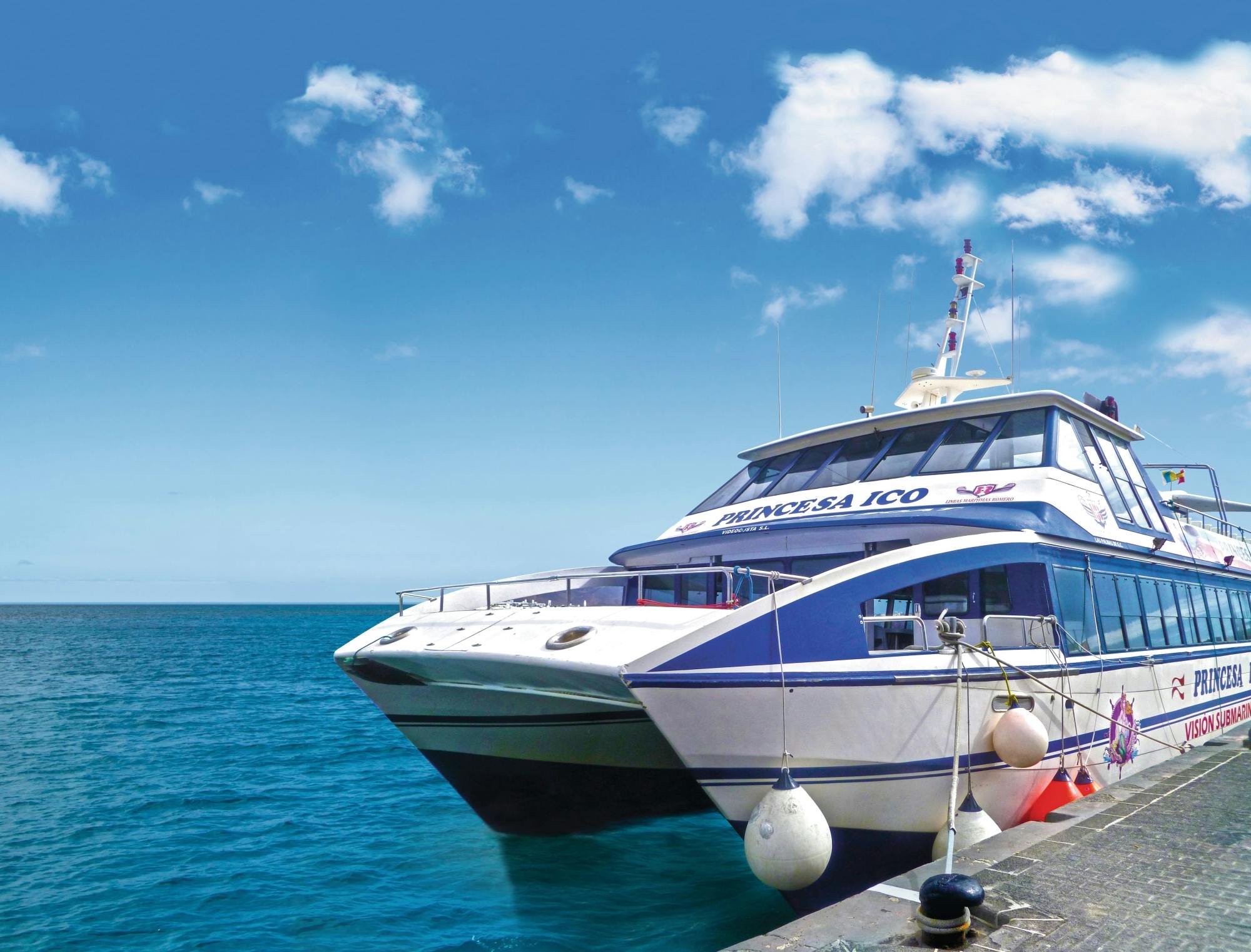 Lanzarote to Fuerteventura Ferry with Lineas Romero