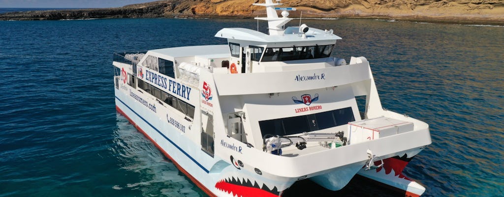 Ferry naar La Graciosa met Transfer
