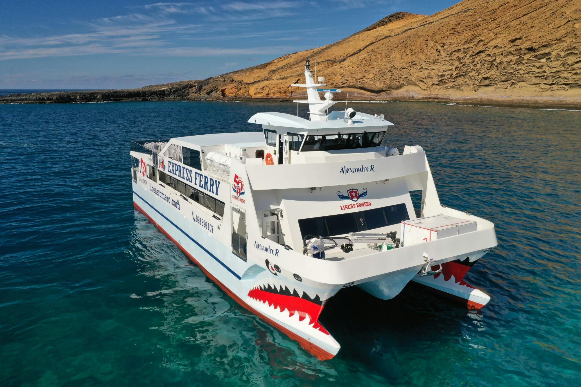 Ferry à l'île de La Graciosa avec transferts