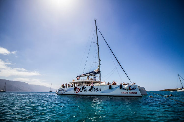 I Love La Graciosa Catamaran Tour