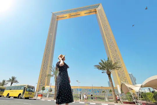 Dubai Frame tickets with half-day tour of Dubai from Sharjah