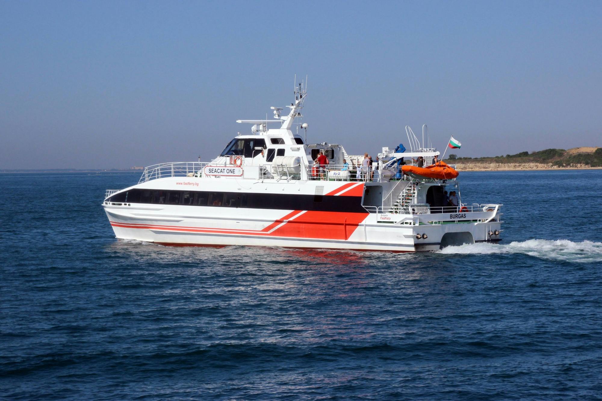 Visite guidée de Sozopol avec traversée en ferry rapide