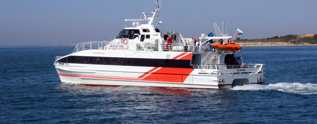 Excursion en ferry rapide depuis Nessebar avec visite guidée de Sozopol