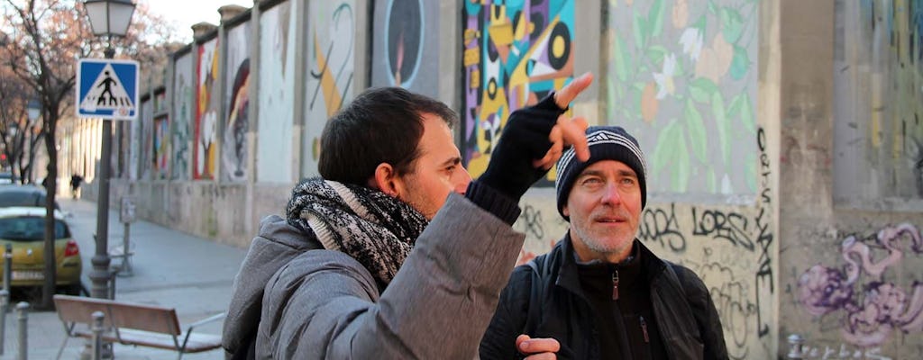 Erkundung der Straßenkunst in Madrid mit einem Einheimischen