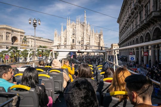 Biglietto giornaliero per bus hop-on hop-off Milano Open Tour
