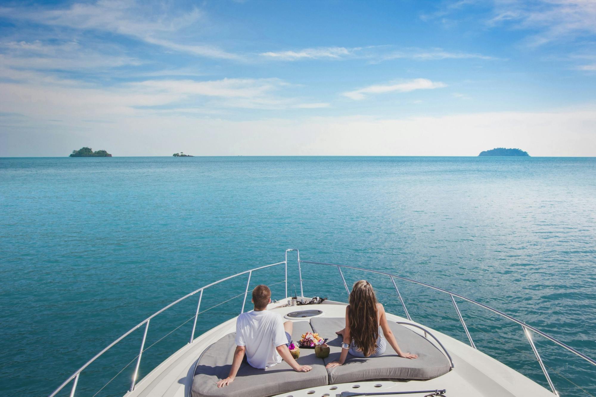 Location privée d'un yacht de luxe à Cancún