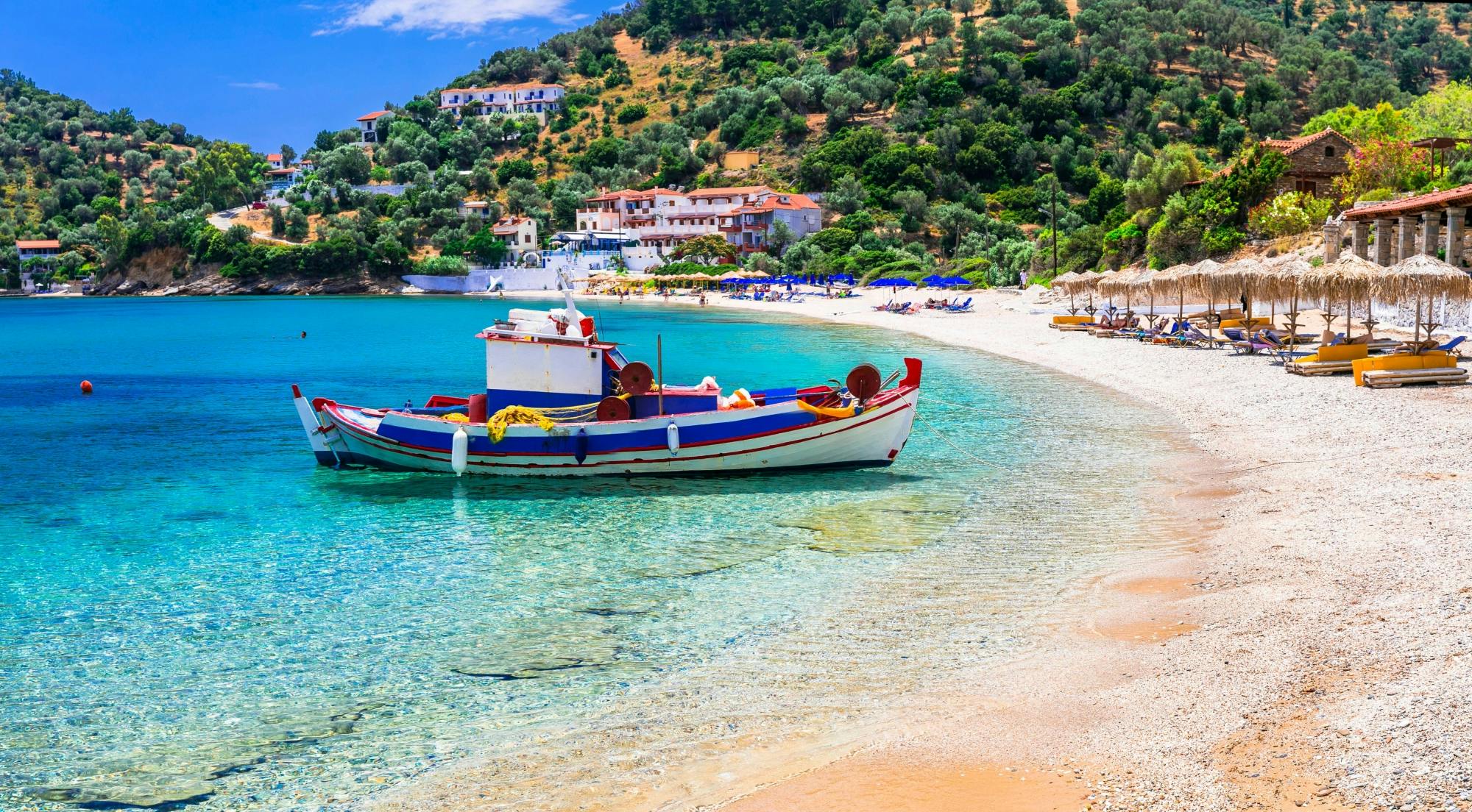 Samos West Coast Boat Trip