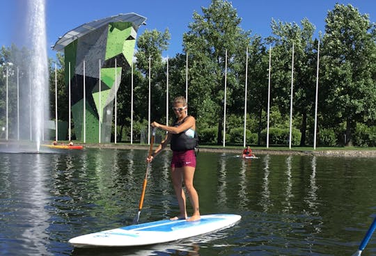Stand-Up Paddle Boarding bij Parc del Segre