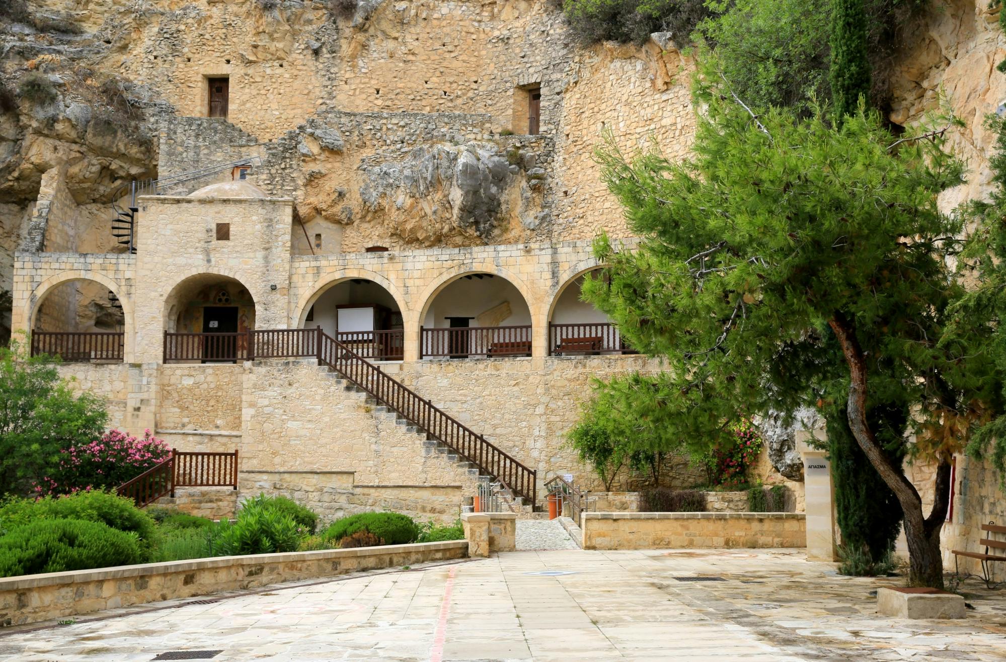 Afternoon Tour to Agios Neophytos Monastery with Wine Tasting