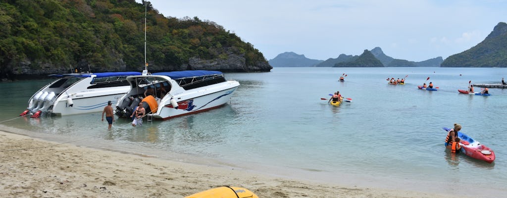 Snorkeling tour by speedboat to Angthong Marine Park from Koh Phangan