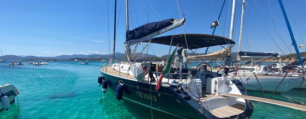 Tavolara island sailboat cruise with lunch from Porto San Paolo