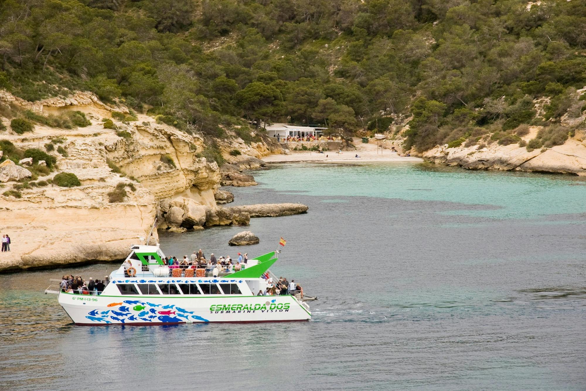 Biglietto per una crociera di due ore in catamarano a bordo del Dolphin con Cruceros Costa Calvia