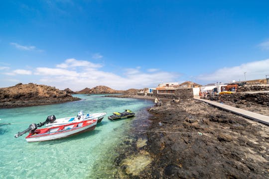 Mini-Bootsfahrt zur Insel Lobo mit freier Zeiteinteilung