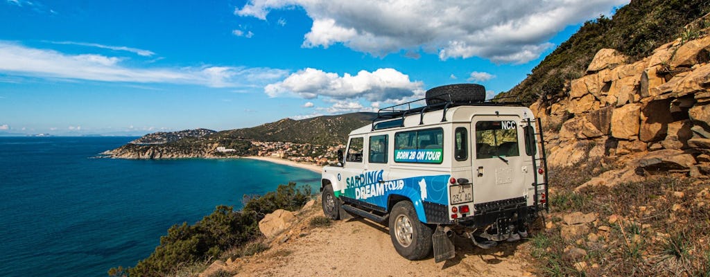 4x4 full-day tour to Villasimius and beaches from Cagliari