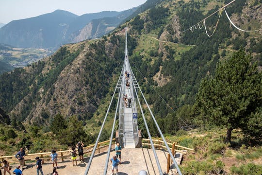 Tibetaanse brug van Canillo Ticket