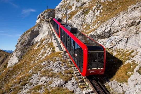 Biglietto per il treno e la funivia del Monte Pilatus da Alpnachstad o Kriens