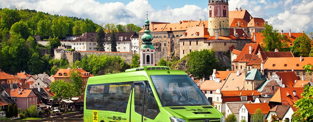 Excursie naar Český Krumlov met toegang vanuit Praag