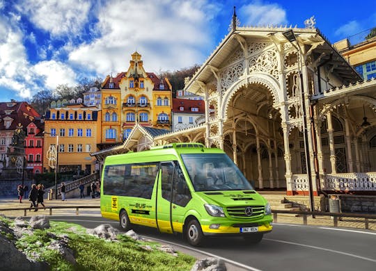 Day trip to Karlovy Vary with Spa house visit from Prague