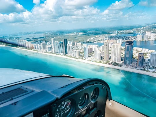 30 minuten durende privévlucht langs de kust in Miami
