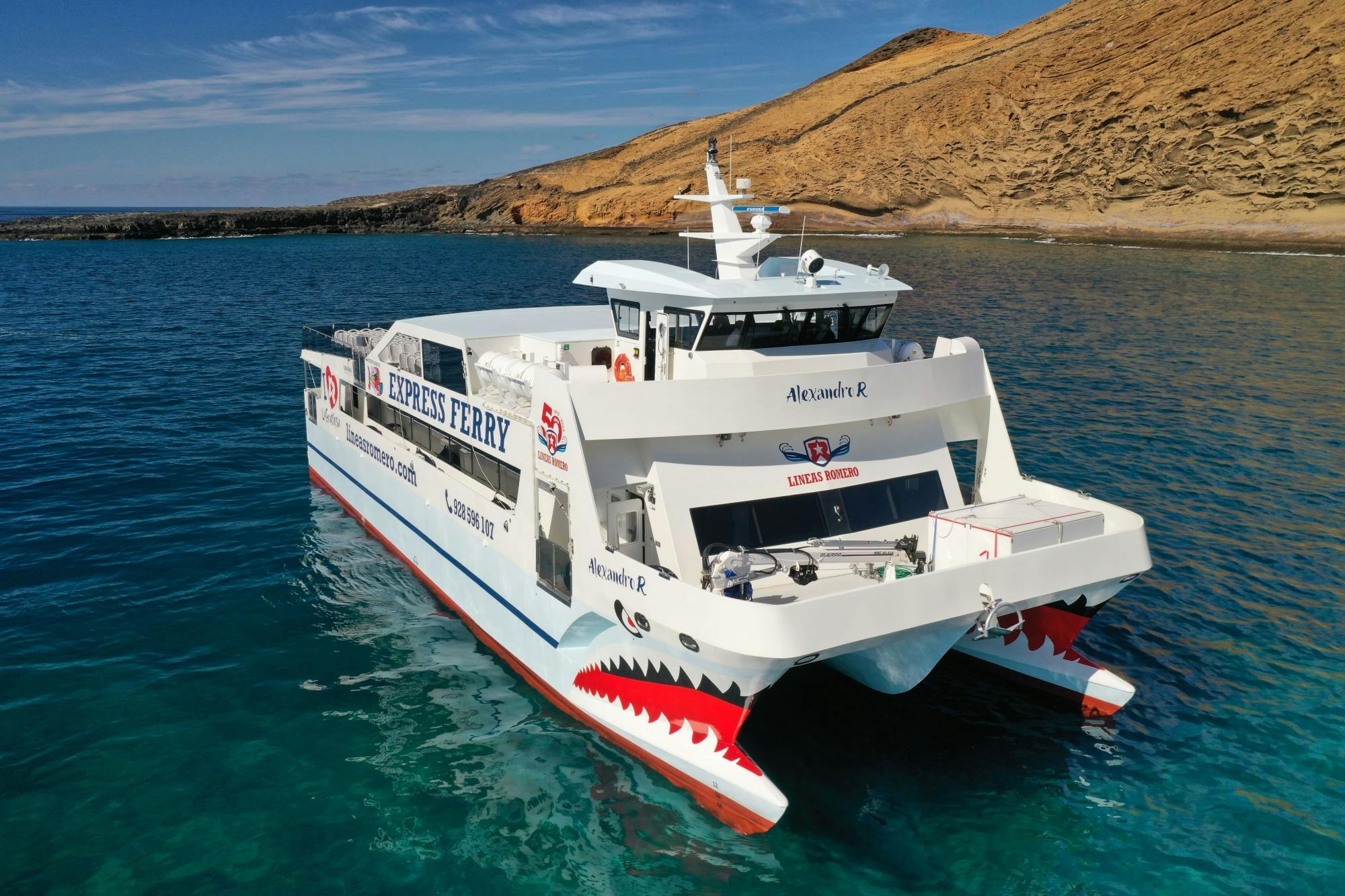 Ferry to La Graciosa Island from Orzola