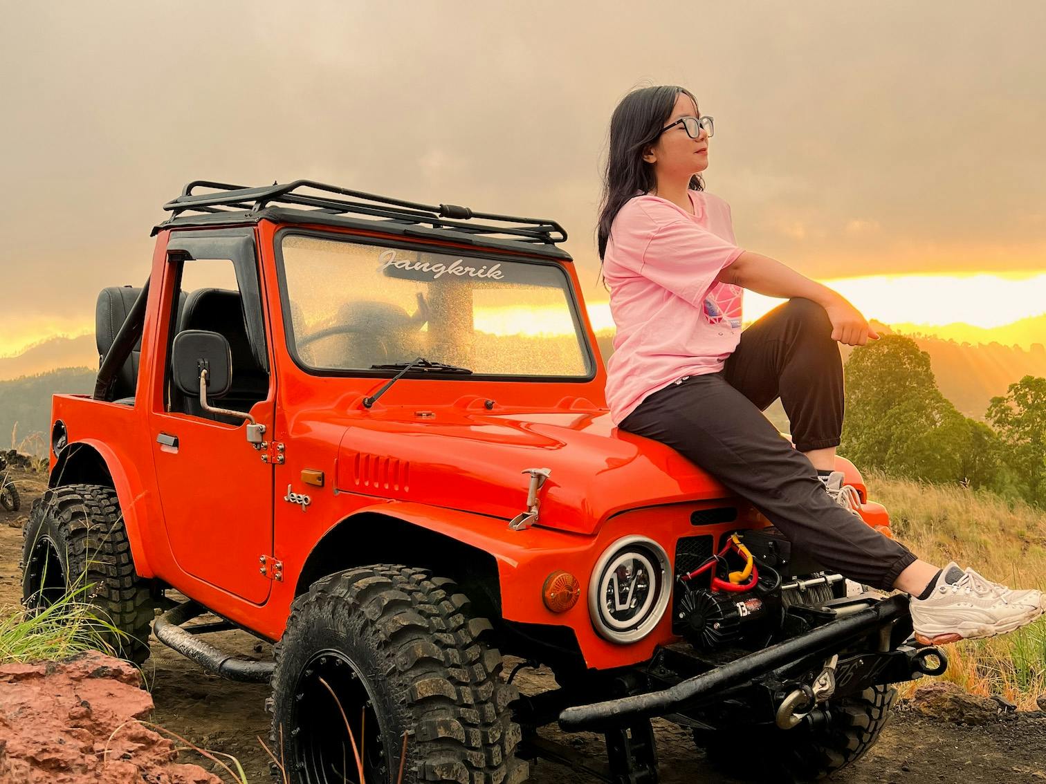 Mount Batur sunrise & Natural Hot Springs 4WD jeep tour Musement