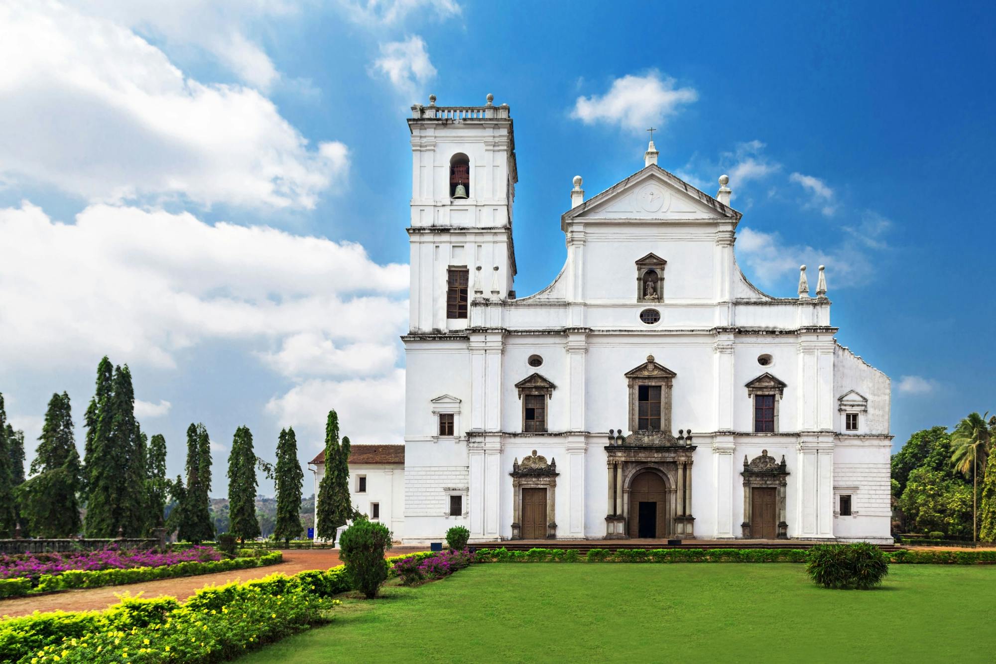 Panaji & Gamla Goa - rundtur med besök i basilikan Bom Jesus