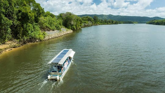 Crociera fluviale di un'intera giornata nella foresta pluviale, pesca e fauna selvatica da Cairns