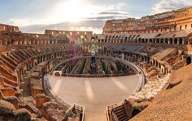 Visite de l'arène du Colisée et de la ville antique