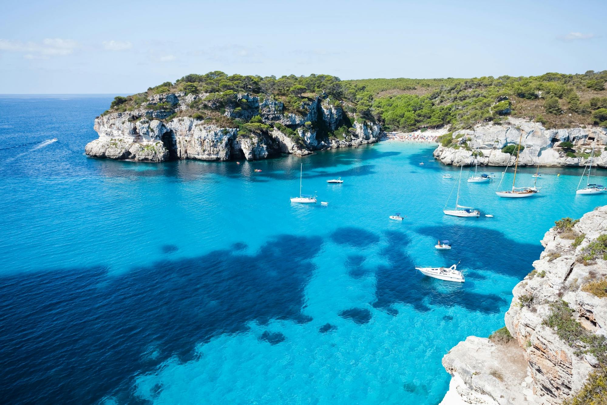 Ocean Cat Menorca Coastline Boat Trip with Transfers
