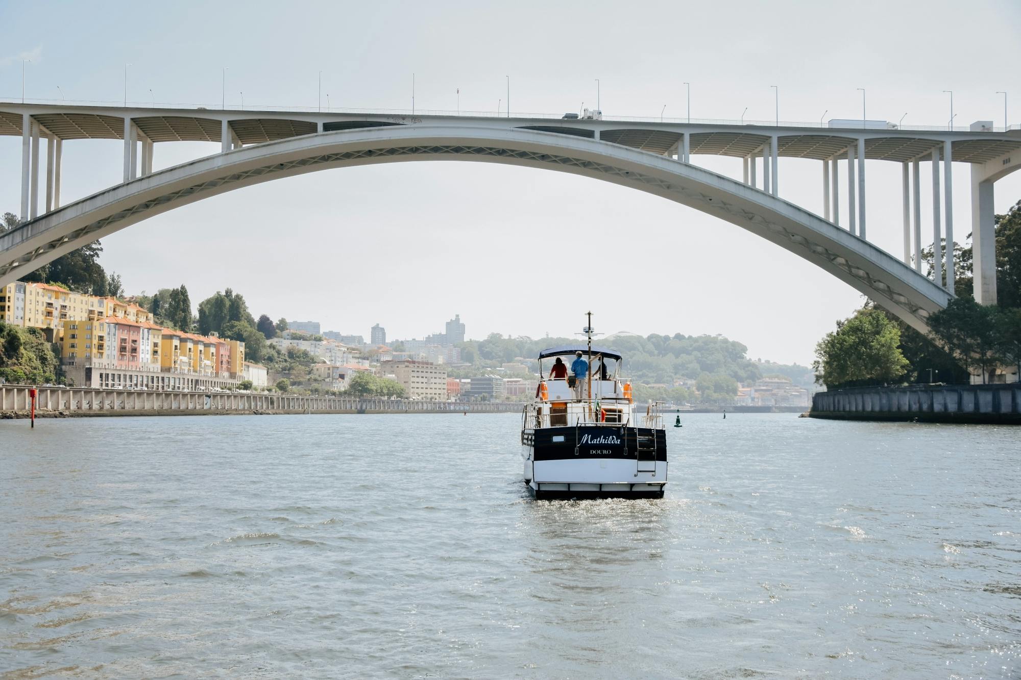 Privérondvaart op de rivier de Douro