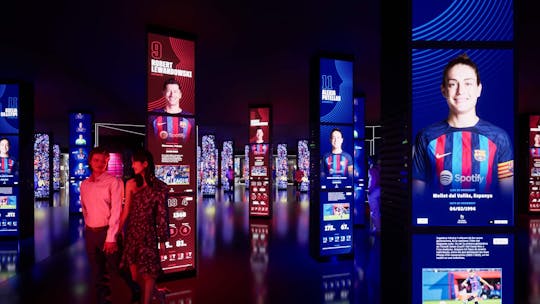 Visita inmersiva del Barça en el Museo del FC Barcelona y tiempo libre