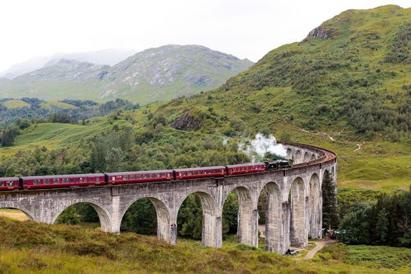 3-tägige Tour über die Isle of Skye mit dem Jacobite Steam Train mit Schlafsaal