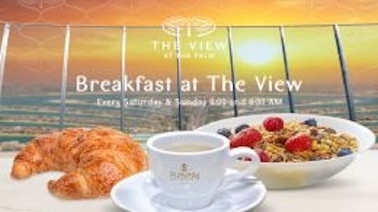 The View at The Palm - Breakfast at The View