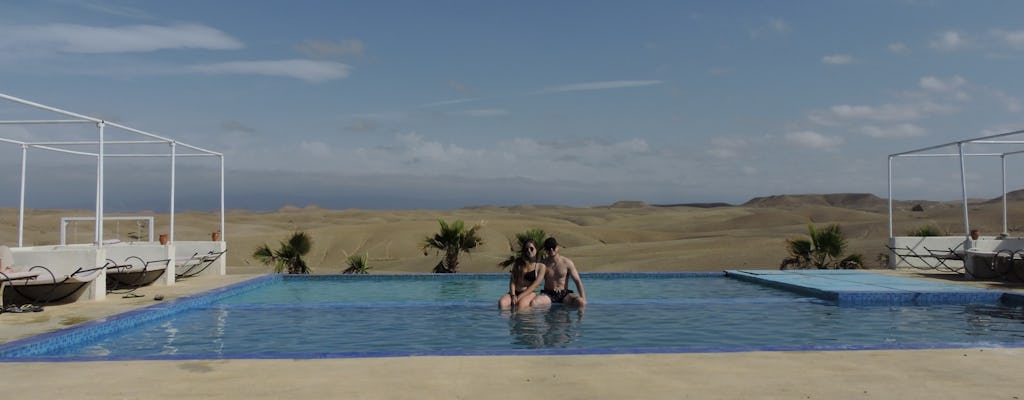 Tour to Agafay Desert with lunch time by the swimming pool